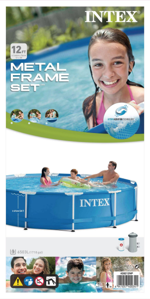 Intex Metal Frame Pool Set Ø 366x76cm